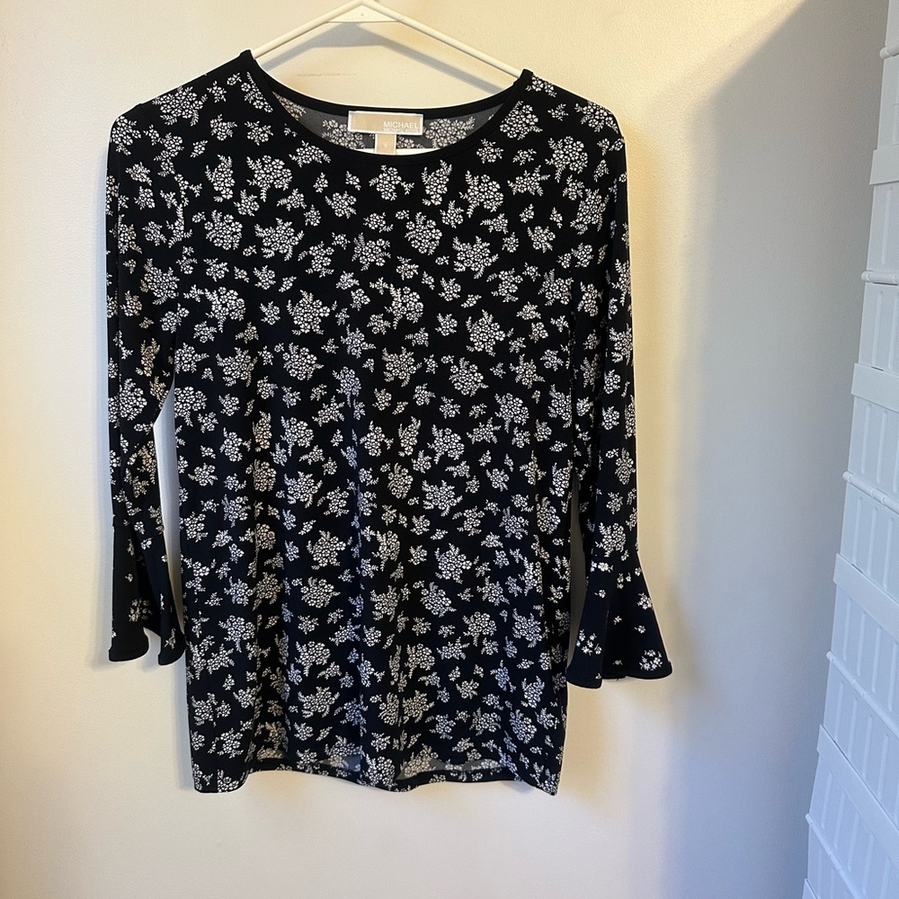 Michael Kors‎ flowered blouse